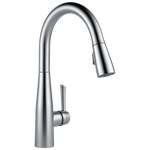 Delta Essa 9113-AR-DST Single Handle Pull-Down Kitchen Faucet in Arctic Stainless Finish
