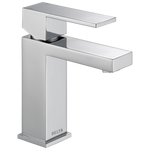 Delta Modern 567LF-HGM-PP Single Handle Project Pack Faucet- Low Flow in Chrome Finish