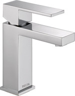 Delta Modern 567LF-HGM-PP Single Handle Project Pack Faucet- Low Flow in Chrome Finish