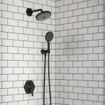 Hansgrohe 04820670 Locarno Thermostatic Trim with Volume Control and Diverter in Matte Black