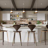 Elkay Dayton Stainless Steel 15" x 15" x 5-3/16", 1-Hole Single Bowl Drop-in Bar Sink with 3-1/2" Drain Opening