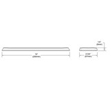 Elkay 3-Hole Deck Plate/Escutcheon Lustrous Steel - LK132LS