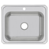 Elkay Celebrity Stainless Steel 25" x 21-1/4" x 6-7/8", 1-Hole Single Bowl Drop-in Sink