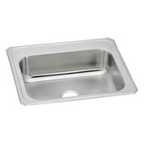 Elkay Celebrity Stainless Steel 25" x 22" x 7", 0-Hole Single Bowl Drop-in Sink