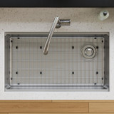 Elkay Crosstown Stainless Steel 28-1/4" x 14-1/4" x 1-1/4" Bottom Grid