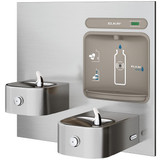 Elkay ezH2O Bottle Filling Station & Integral Soft Sides Fountain Non-Filtered Non-Refrigerated Stainless