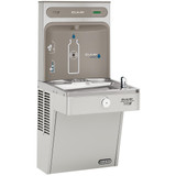 Elkay ezH2O Bottle Filling Station & Single High Efficiency Vandal-Resistant Cooler Non-Filtered Refrigerated Stainless