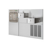 Elkay ezH2O Bottle Filling Station & Soft Sides Bi-Level Fountain Filtered Refrigerated Stainless