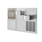 Elkay ezH2O Bottle Filling Station & Soft Sides Bi-Level Fountain Filtered Refrigerated Stainless