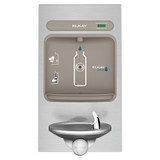 Elkay ezH2O Bottle Filling Station with Integral SwirlFlo Fountain Non-Filtered Non-Refrigerated Stainless