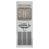 Elkay ezH2O Bottle Filling Station with Integral SwirlFlo Fountain Refrigerated Non-Filtered Refrigerated Stainless
