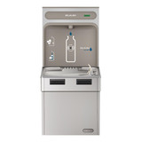 Elkay ezH2O Bottle Filling Station with Mechanically Activated Single ADA Cooler Non-Filtered Refrigerated Stainless