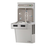 Elkay ezH2O Bottle Filling Station with Mechanically Activated Single ADA Cooler Non-Filtered Refrigerated Stainless
