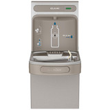 Elkay ezH2O Bottle Filling Station with Single ADA Cooler Non-Filtered Non-Refrigerated Light Gray