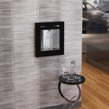 Elkay ezH2O Liv Pro In-Wall Commercial Filtered Water Dispenser Non-refrigerated Midnight