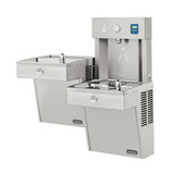 Elkay ezH2O Vandal-Resistant Bottle Filling Station & Bi-Level Cooler Filtered Refrigerated Stainless