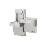 Elkay ezH2O Vandal-Resistant Bottle Filling Station & Bi-Level Reverse Cooler Non-Filtered Non-Refrigerated Stainless
