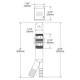 Elkay Faucet Air Gap Chrome (CR)