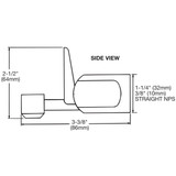 Elkay Glass Filler Chrome