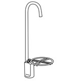 Elkay Glass Filler Chrome 2-1/2" x 10"