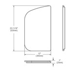 Elkay Hardwood 12" x 20-11/16" x 1" Cutting Board - (Undermount installation)