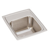 Elkay Lustertone Classic Stainless Steel 13" x 16" x 7-5/8", 0-Hole Single Bowl Drop-in Sink