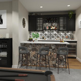 Elkay Lustertone Classic Stainless Steel 19-1/2" x 19" x 7-1/2", 1-Hole Single Bowl Drop-in Sink with Perfect Drain