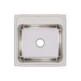 Elkay Lustertone Classic Stainless Steel 22" x 22" x 10-1/8", 0-Hole Single Bowl Drop-in Sink