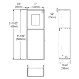 Elkay Mounting Frame for Recessed EHFRA Refrigerated Coolers