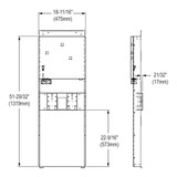 Elkay Mounting Frame for Single-station In-wall Refrigerated SwirlFlo Bottle Filling Stations