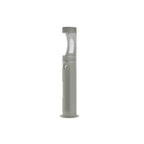 Elkay Outdoor ezH2O Bottle Filling Station Pedestal Non-Filtered Non-Refrigerated Freeze Resistant Gray