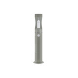 Elkay Outdoor ezH2O Bottle Filling Station Pedestal Non-Filtered Non-Refrigerated Freeze Resistant Gray