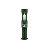 Elkay Outdoor ezH2O Bottle Filling Station Single Pedestal Non-Filtered Non-Refrigerated Freeze Resistant Evergreen