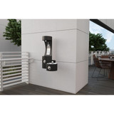 Elkay Outdoor ezH2O Bottle Filling Station Wall Mount with Single Fountain Non-Filtered Non-Refrigerated Black