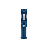 Elkay Outdoor ezH2O Lower Bottle Filling Station Bi-Level Pedestal Non-Filtered Non-Refrigerated Blue