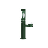 Elkay Outdoor ezH2O Upper Bottle Filling Station Bi-Level Pedestal Non-Filtered Non-Refrigerated Freeze Resistant Evergreen