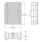 Elkay Stainless Steel 13" x 17" x 7" Rinsing Basket