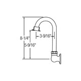 Elkay Wall Mount 8-1/4" Spout