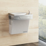 Elkay Wall Mount High Efficiency ADA Cooler Non-filtered Refrigerated Light Gray Granite