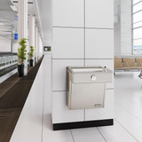 Elkay Wall Mount Vandal Resistant ADA Cooler Filtered Refrigerated Stainless