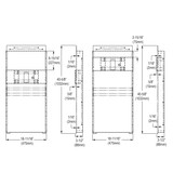 Elkay Halsey Taylor Mounting Frame for Bi-level In-wall HRF SER/ESR Refrigerated Coolers