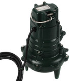 Zoeller E267 267-0004 Waste-Mate Manual Sewage Dewatering Pump 230V with 15' Cord