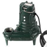 Zoeller F267 267-0085 Waste-Mate Manual Sewage Dewatering Pump 230V with 25' Cord