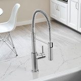 Blanco 401918: Catris Semi-Pro 1.5 GPM Faucet - PVD Stainless