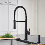 Blanco 443032: Catris Semi-Pro 1.5 GPM Faucet - Matte Black