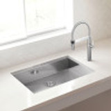 Blanco 443047: Quatrus R0 Medium Single Bowl ADA Sink