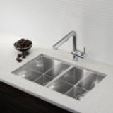 Blanco 443053: Quatrus R0 Equal Double Bowl Sink