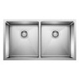 Blanco 443149: Quatrus R15 Equal Double Bowl Sink