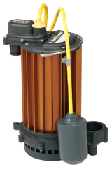 Liberty Pumps Model 451-2 Aluminum Energy Efficient Automatic Submersible Sump Pump, 115V, 25ft Cord