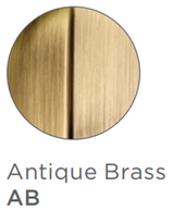 Jaclo Cylindrico 5 Shower Head in Antique Brass Finish